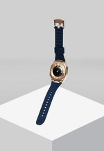 Load image into Gallery viewer, Apple Watch Case -18K Rose Gold silicone strap - ZIVRRI.COM
