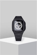 Load image into Gallery viewer, Apple watch case - Black with metal bracelet - ZIVRRI.COM

