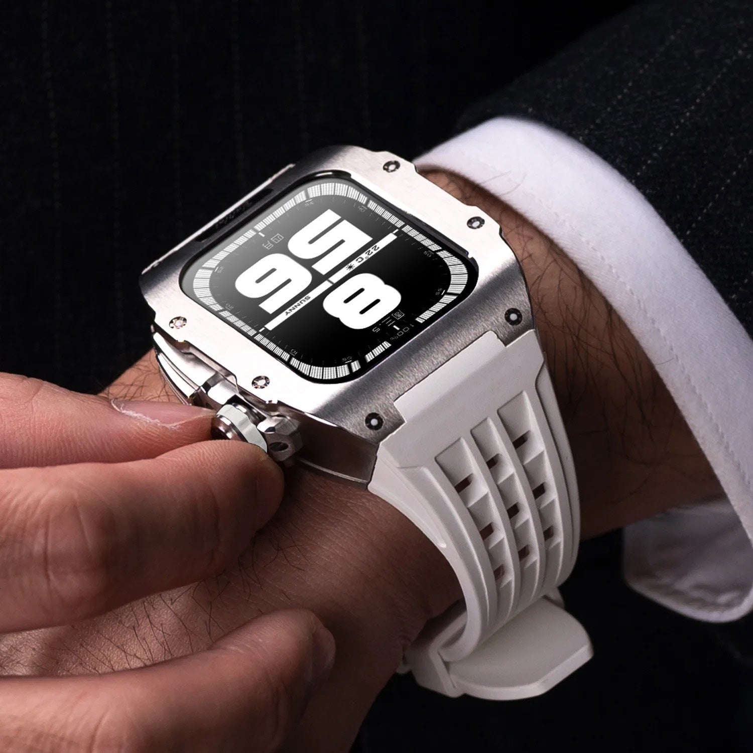 Elevate Your Style with the New Stainless Steel Apple Watch Cases for Apple Watch Ultra