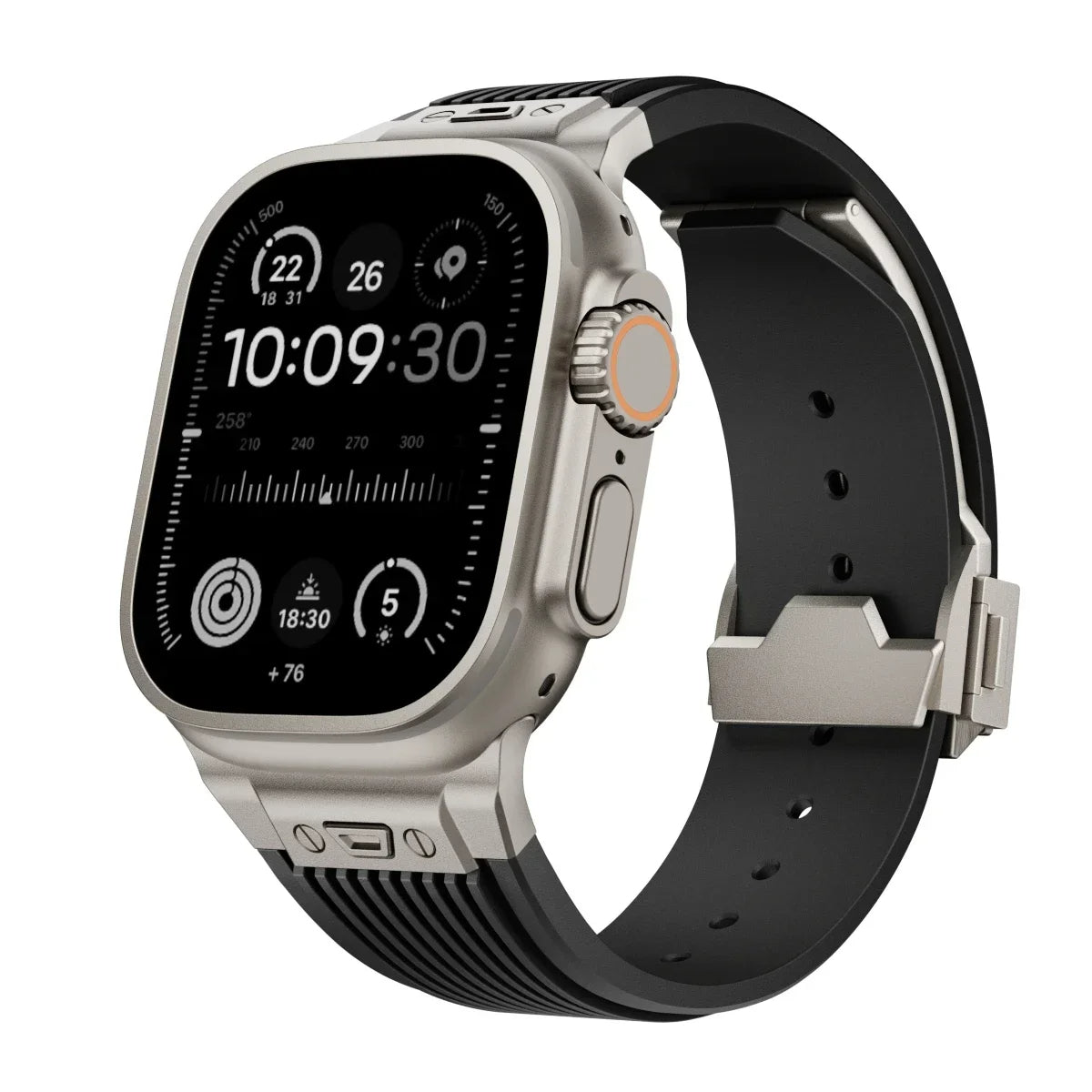 RM Designer Streamlined Silicone Band For Apple Watch