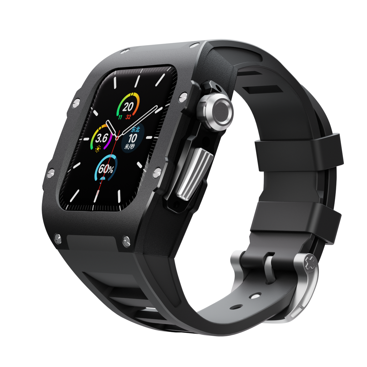 Apple Watch Case -Black Aluminium Case