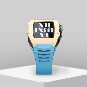 Apple Watch Case Titanium Blue