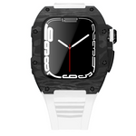 Load image into Gallery viewer, Apple Watch Ultra Case  -Carbon fibre white
