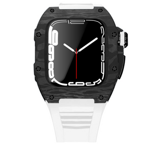 Apple Watch Ultra Case  -Carbon fibre white