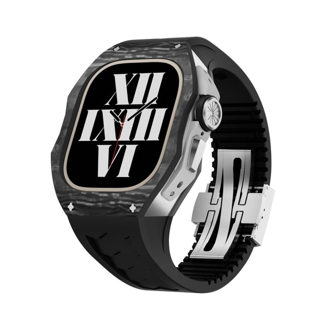 Apple Watch CASE -Carbon fibre Black  ULTRA 49 MM