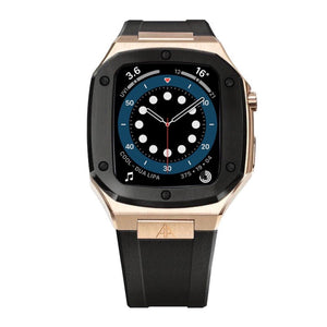 Apple Watch  Case Rose Gold Black Silicone - ZIVRRI.COM