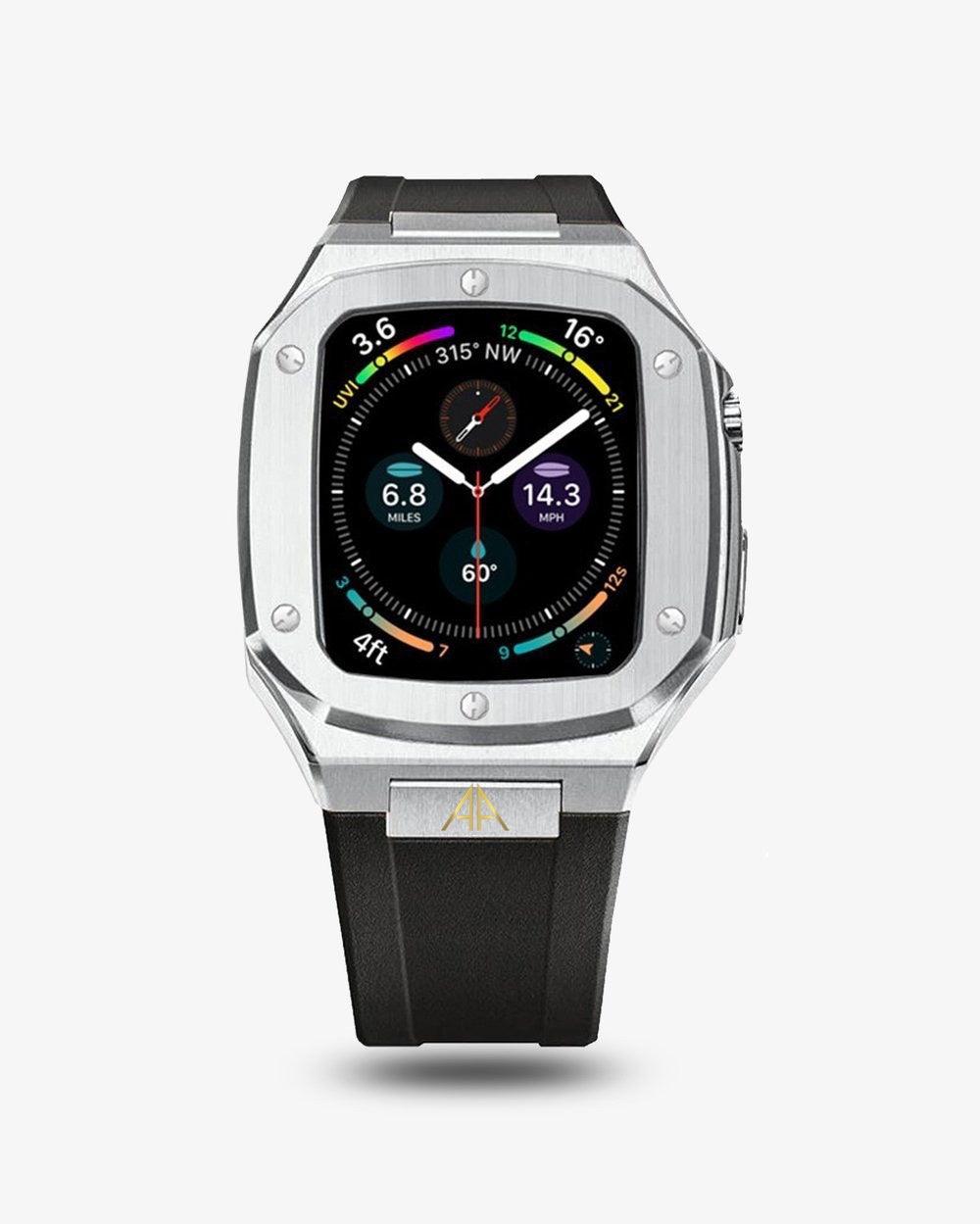 Apple Watch  Case  Silver silicone - ZIVRRI.COM